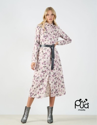 Chemisier con Fantasia Floreale