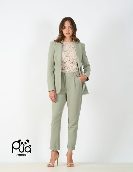 Pantalone con pince