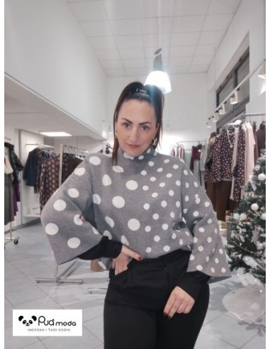 Maxi maglione pois 2
