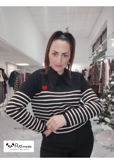 Maglione righe