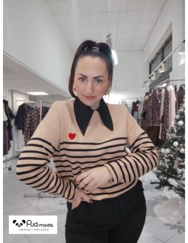 Maglione righe 2