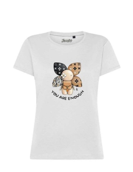 T-shirt donna fashion in cotone con stampa | Puà Moda