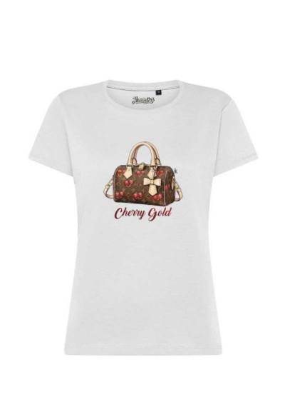T-shirt donna fashion in cotone con stampa | Puà Moda