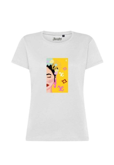 T-shirt donna fashion in cotone con stampa | Puà Moda