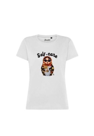 T-shirt donna fashion in cotone con stampa | Puà Moda