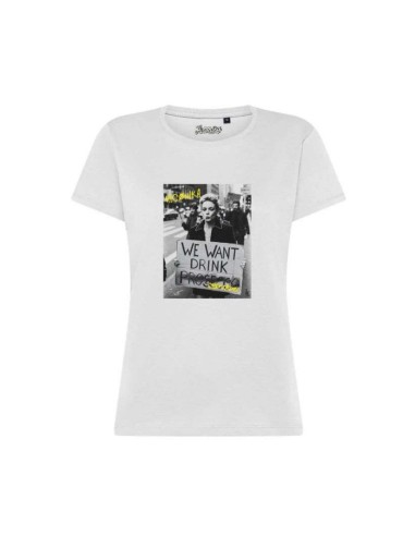 T-shirt donna fashion in cotone con stampa | Puà Moda