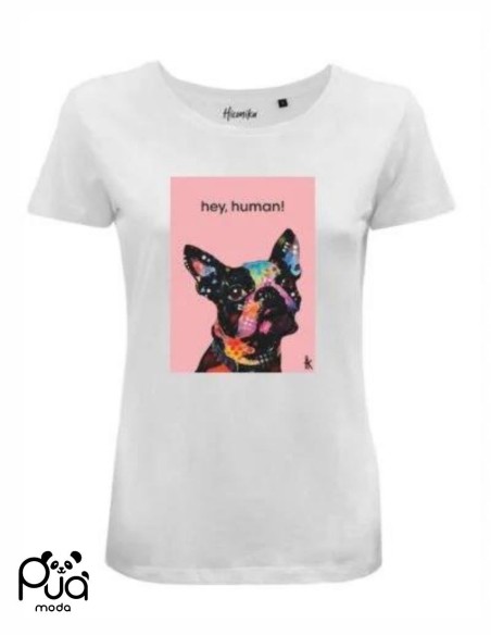 T-Shirt Cotone con Design Stampato